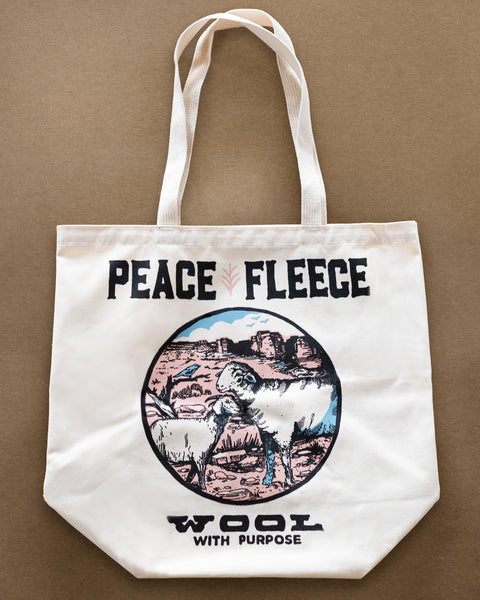 【完売品】GOOD GRIEF! PATCHES TOTE BAG Peace Fleece Canvas Large Tote | Peace Fleece