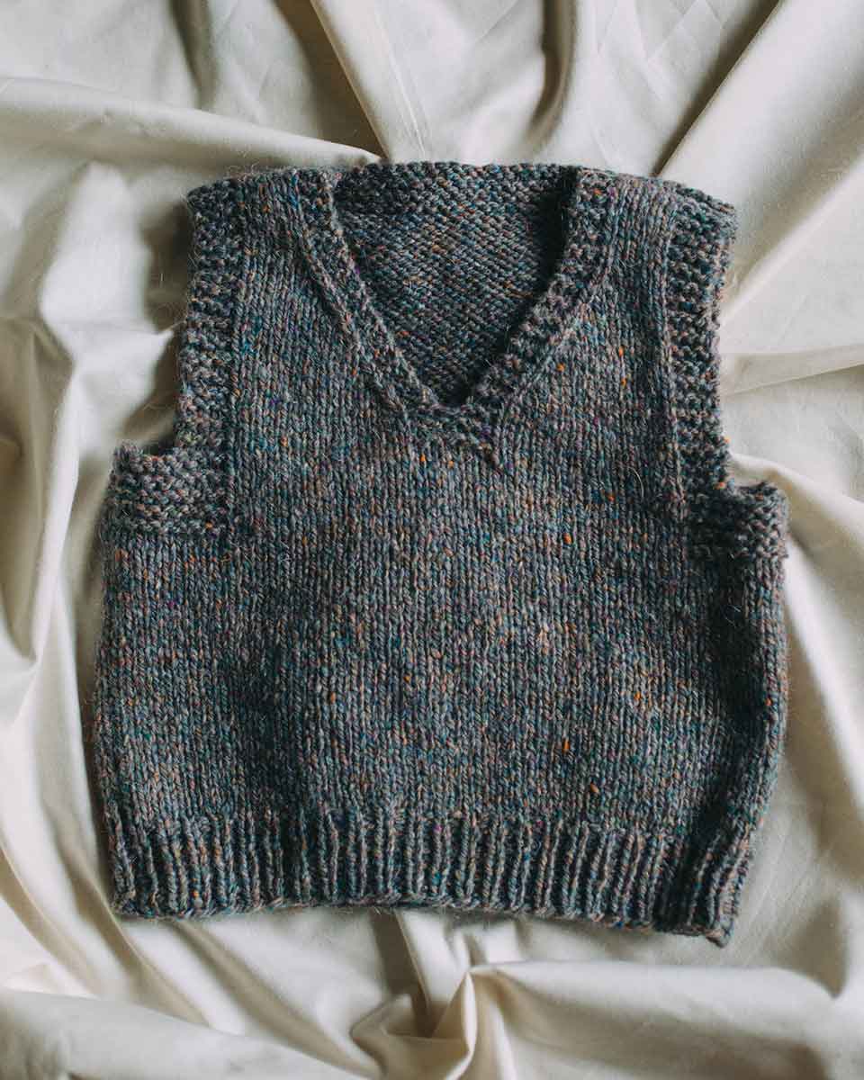 Simple Pie Vest Child Size Peace Fleece - Main Image