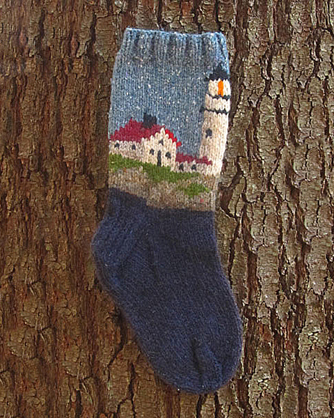 Lighthouse Sock Pattern
