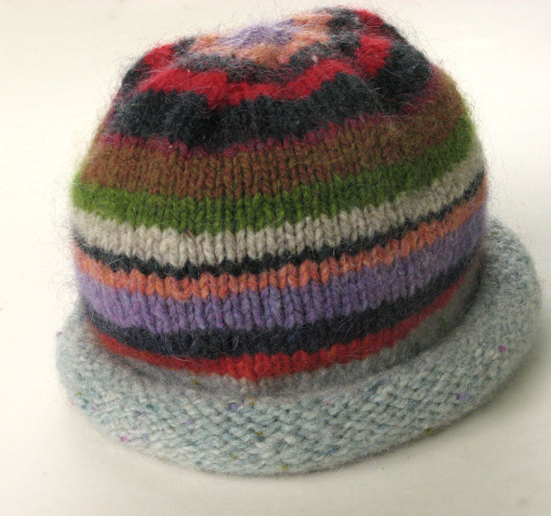 Tribal Mountain Hat Pattern